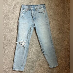 Gap Cheeky Straight High Rise Jeans - size 26 short